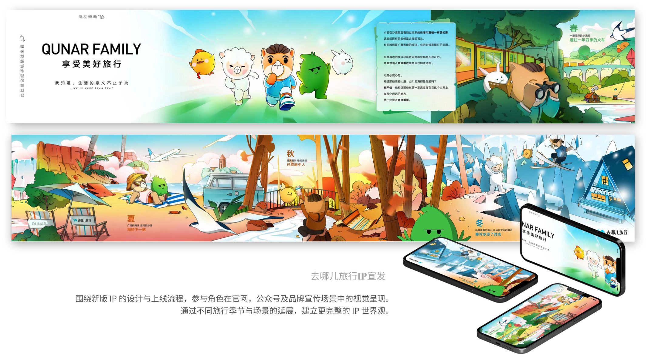 去哪儿 IP 设计